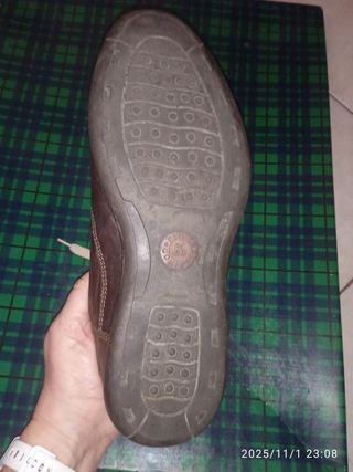 Scarpe uomo vera pelle marrone 41