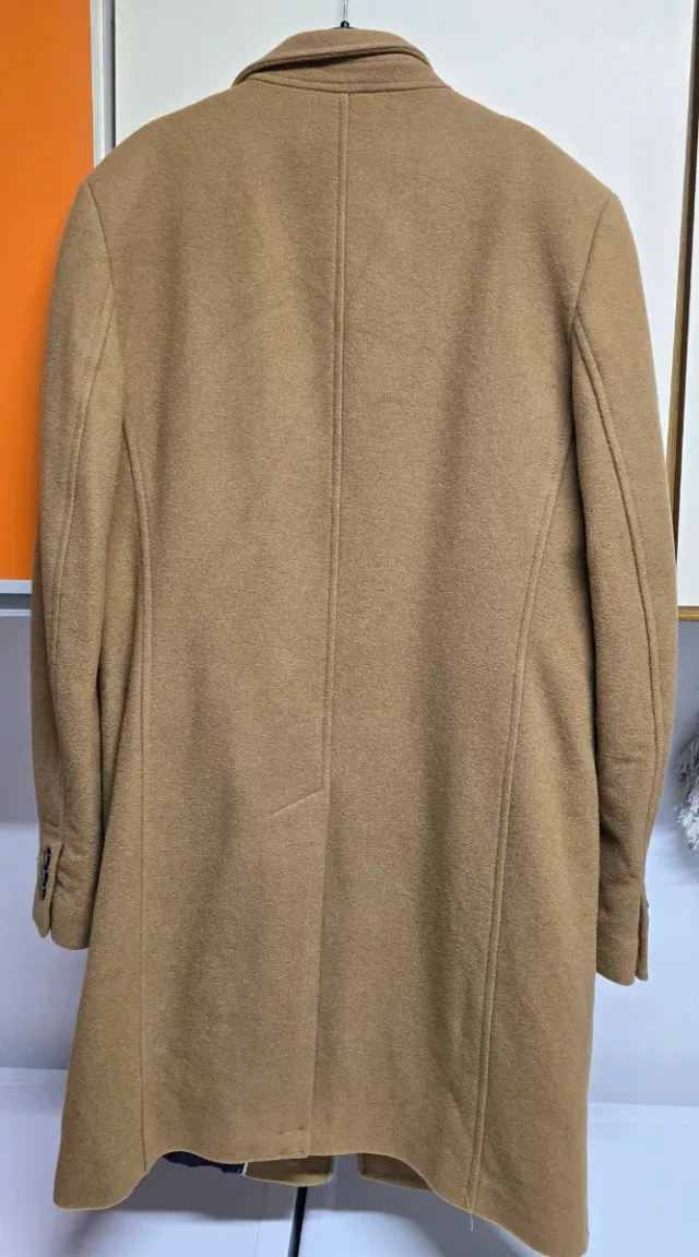 Casaco sobretudo Zara camel