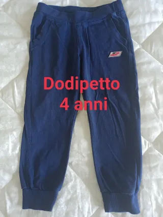 Pantaloni blu 4 anni