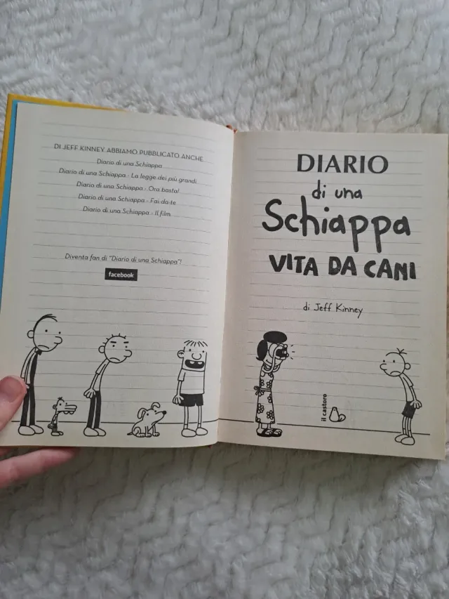 Libro - Diario di una schiappa. Vita da cani.