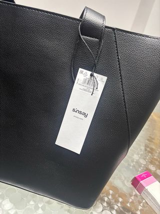 Borsa Sinsay ecopelle nera