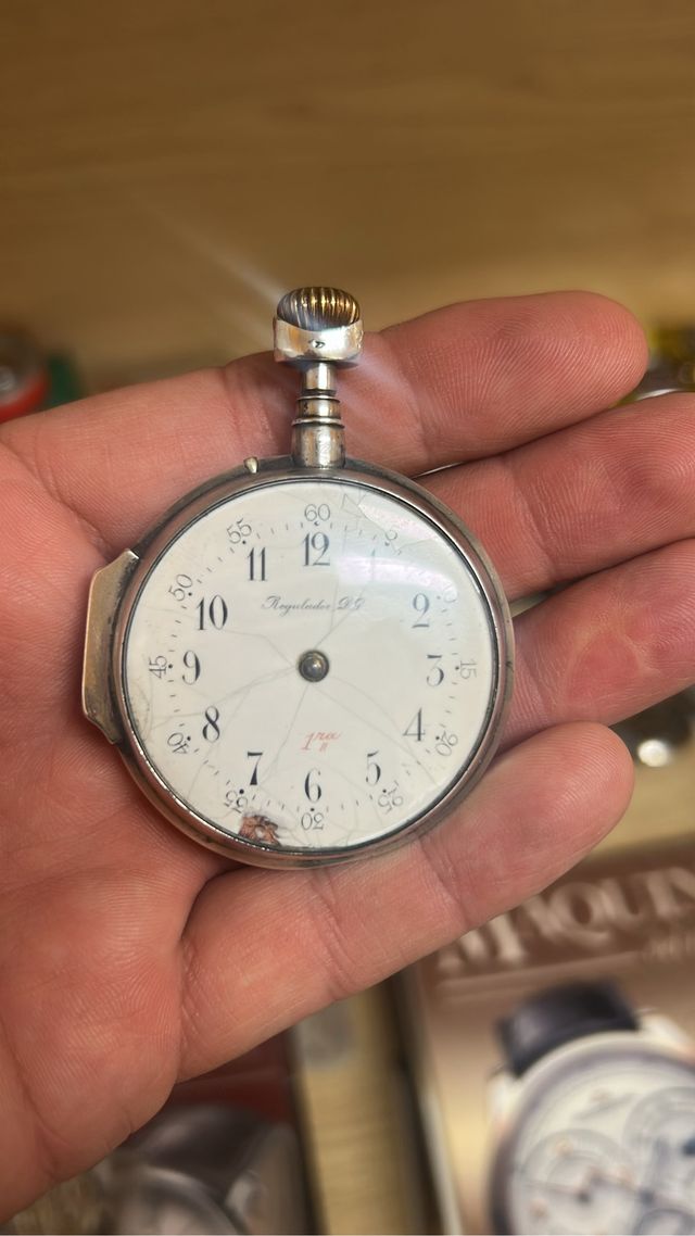 Reloj de bolsillo antiguo Regulador D.G.