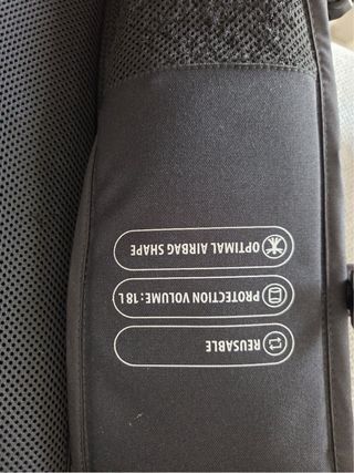 Chaleco Airbag Helite Turtle 2 Negro