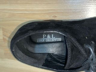 Zapatos negros tacón bajo