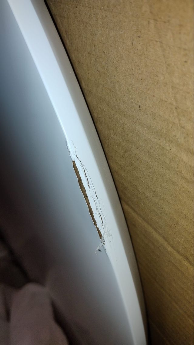 Mesa redonda Maisons du Monde blanca