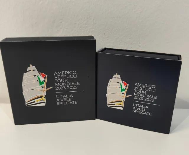 Amerigo Vespucci World Tour 2023-2025 monete