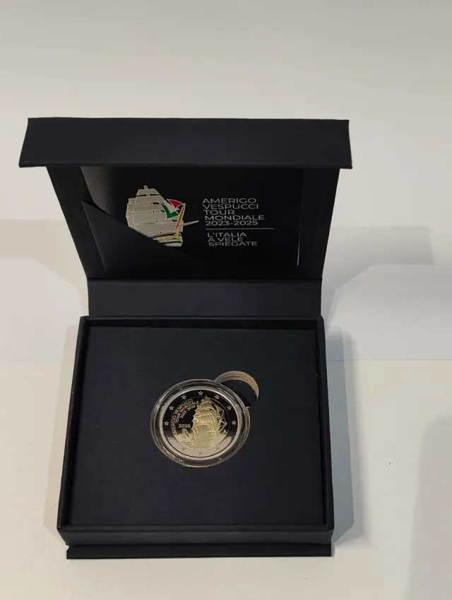 Amerigo Vespucci World Tour 2023-2025 monete