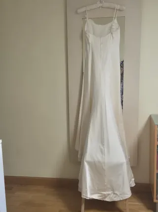 Traje de Novia Seda Blanco