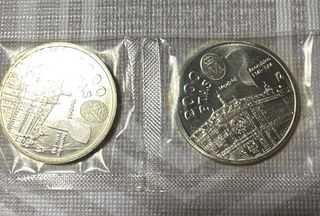 Moneda 2000 Pesetas Carlos I Rey de España 1994