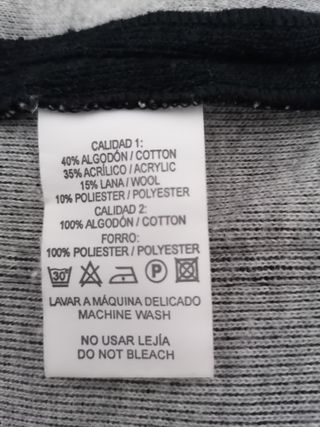 Chaqueta Punto El Corte Inglés azul marino 
