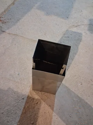 Campana extractora de acero inoxidable