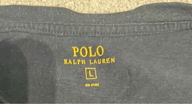 Camiseta Polo Ralph Lauren Negra Talla L