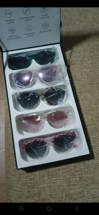 Lote 5 Gafas de Sol Mujer