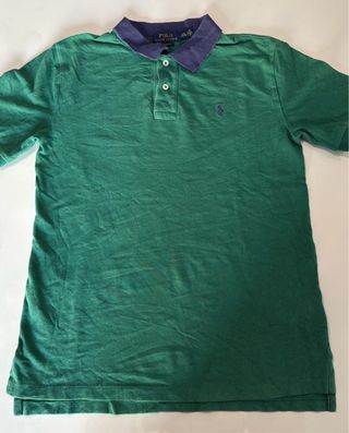 Polo Ralph Lauren Maglia Verde Viola Uomo