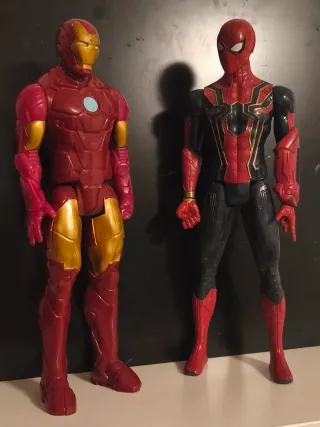 Action Figures Marvel Iron Man & Spider-Man