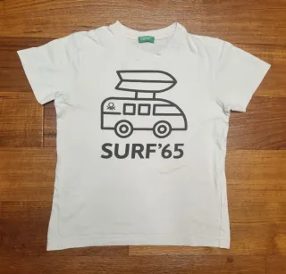 T-shirt Benetton Surf '65 cotone