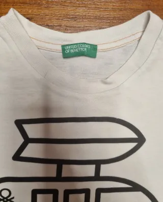 T-shirt Benetton Surf '65 cotone