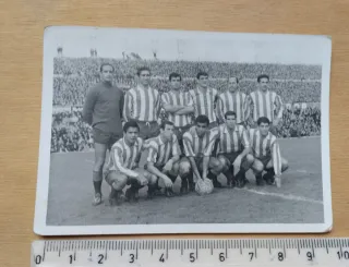 Fotografía antigua Atlético de Madrid. Años 60