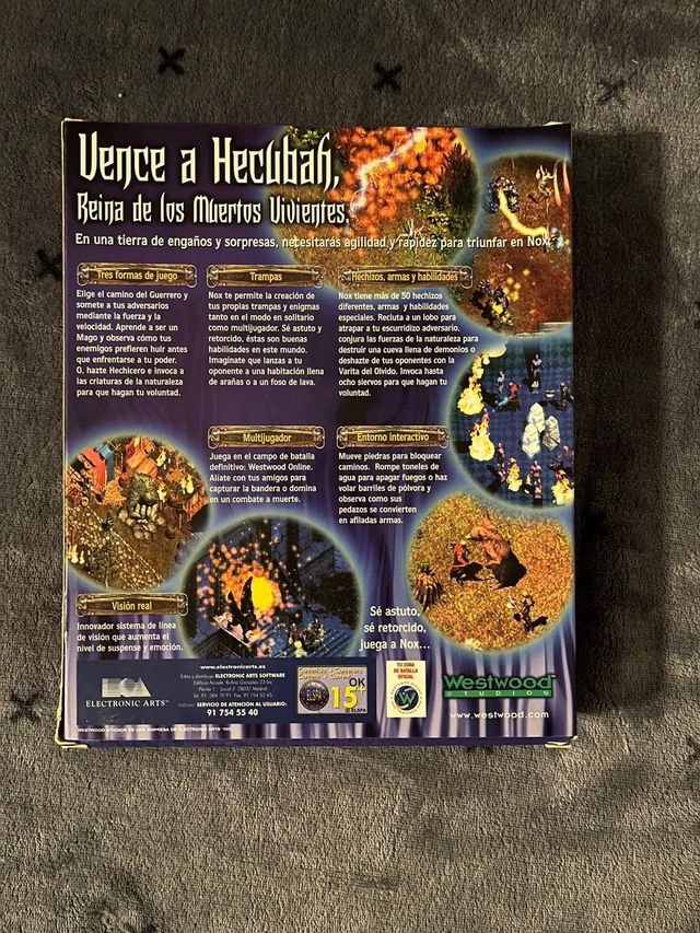 Juego PC Nox Westwood Studios