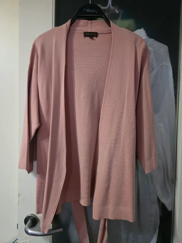 Chaqueta Adolfo Domínguez rosa empolvado