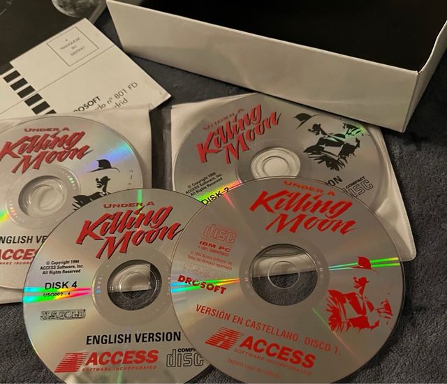 Under a Killing Moon Juego PC CD-ROM