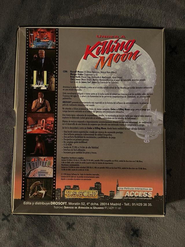 Under a Killing Moon Juego PC CD-ROM