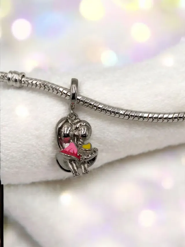 Charm Hermanas/Amigas Plata 925