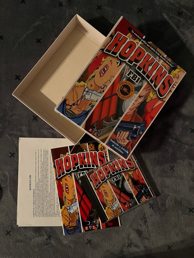 Hopkins FBI Aventura Gráfica PC Juego