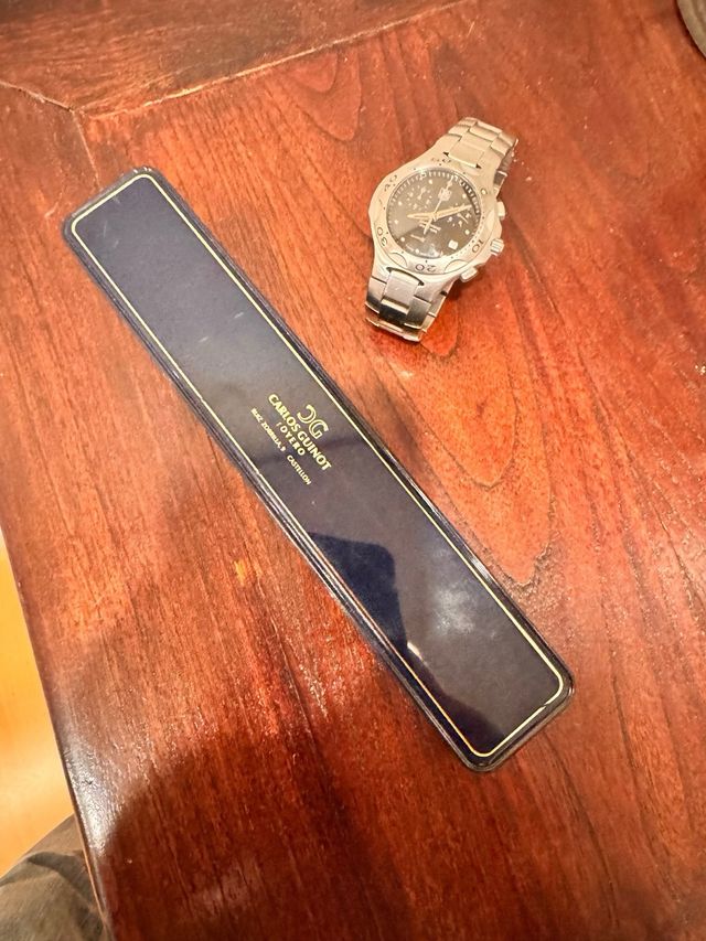 Tag Heuer Kirium Relógio cronógrafo em aço