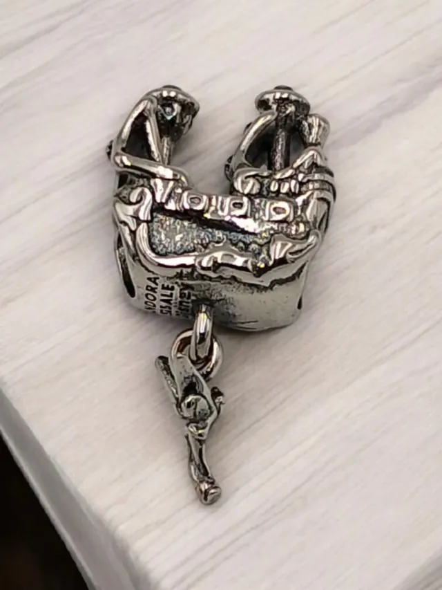 Charm Barco Pirata Plata S925