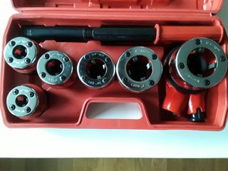 TERRAJAS PARA ROSCAR TUBERIAS DE 1/4" A 1.1/4"