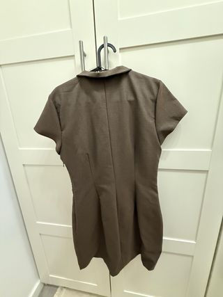 Vestido Zara marrón