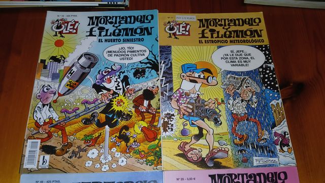 Mortadelo y Filemon Coleccion Ole
