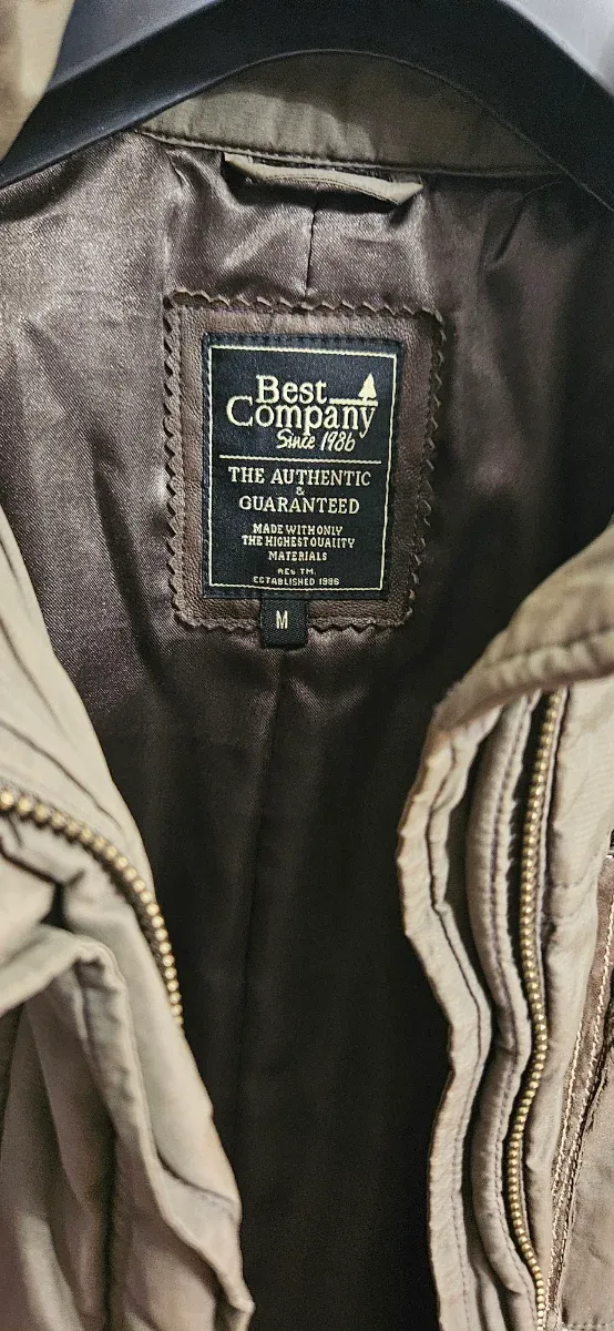 Best Company Giaccone invernale kaki tg. M