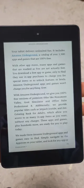 Tablet Amazon Fire 7 2019 Negra