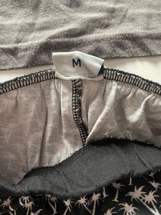 Completo uomo grigio e nero