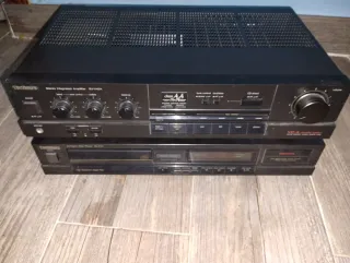 Technics SU-V45A Amplificador y SL-P111 CD