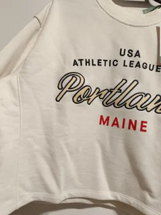 Sudadera crop USA Athletic League Portland