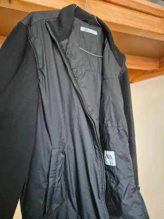 Bomber Zara Negra Talla XL