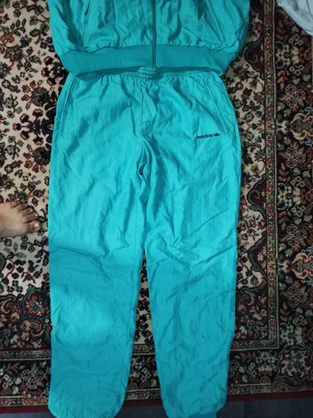 Chándal Adidas Vintage Azul/Turquesa