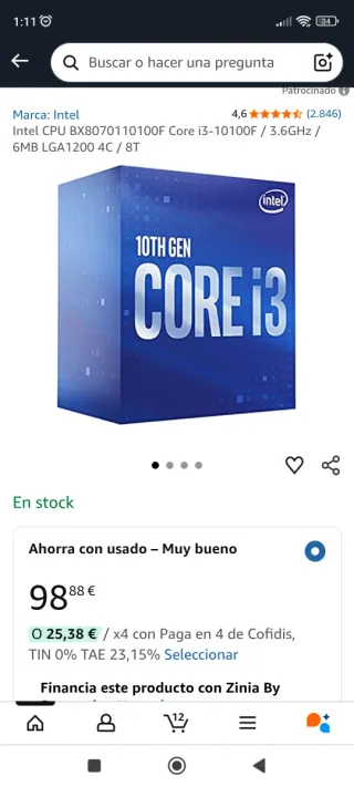 Placa Base MSI H510I Pro WiFi Mini ITX