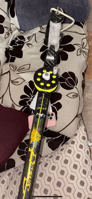 Fusil de pesca submarina con carrete
