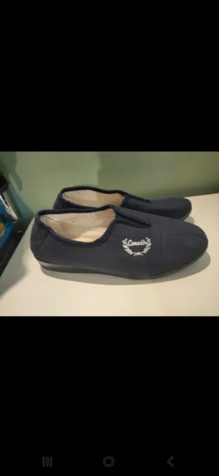 Zapatillas cómodas azul marino