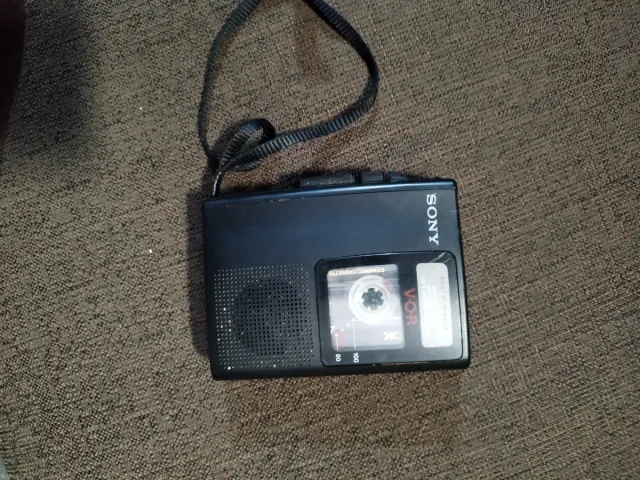 Reproductor Cassette Sony VOR Negro