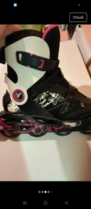 Pattini da bambina n 34