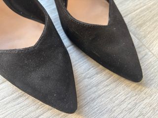 Zapatos negros tacón ancho Stradivarius