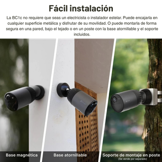 Cámara EZVIZ BC1C PRO 4K Wifi Batería