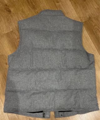 Chaleco Zara Man Gris Talla L