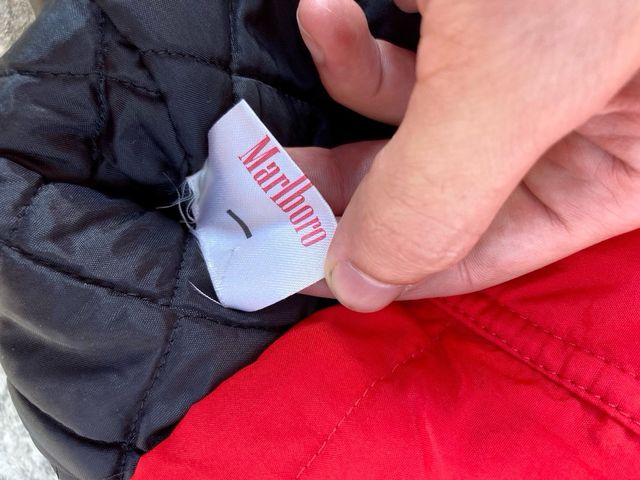 Rare vintage Marlboro jacket 90s red black