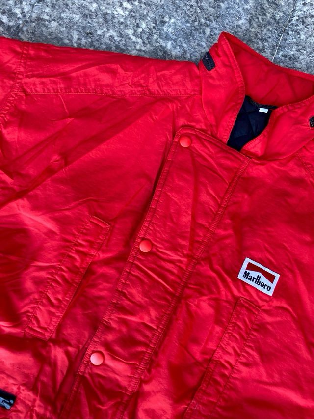 Rare vintage Marlboro jacket 90s red black